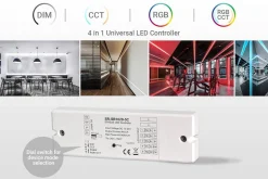 Controlador Bluetooth 12-24V monocolor + CCT + RGBW + RGBCCT  4 en 1 - SUNRICHER