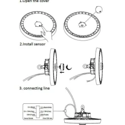 Controlador DALI regulable para las campanas LED B8137-B8138