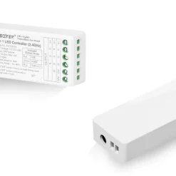 Controlador de tira LED 3 en 1- RGB - RGBW - RGB+CCT - 12/24V DC - 2.4G - MiBoxer - FUT037S+