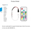 Controlador LED IC pixel RGB/RGBW con mando a distancia RF - 5-24V DC - 2048 pixeles