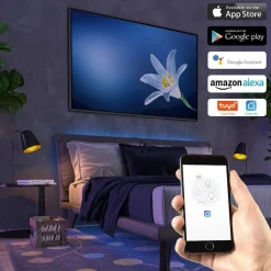 Controlador LED SMART+ WIFI RGBW 12/24V 4 canales