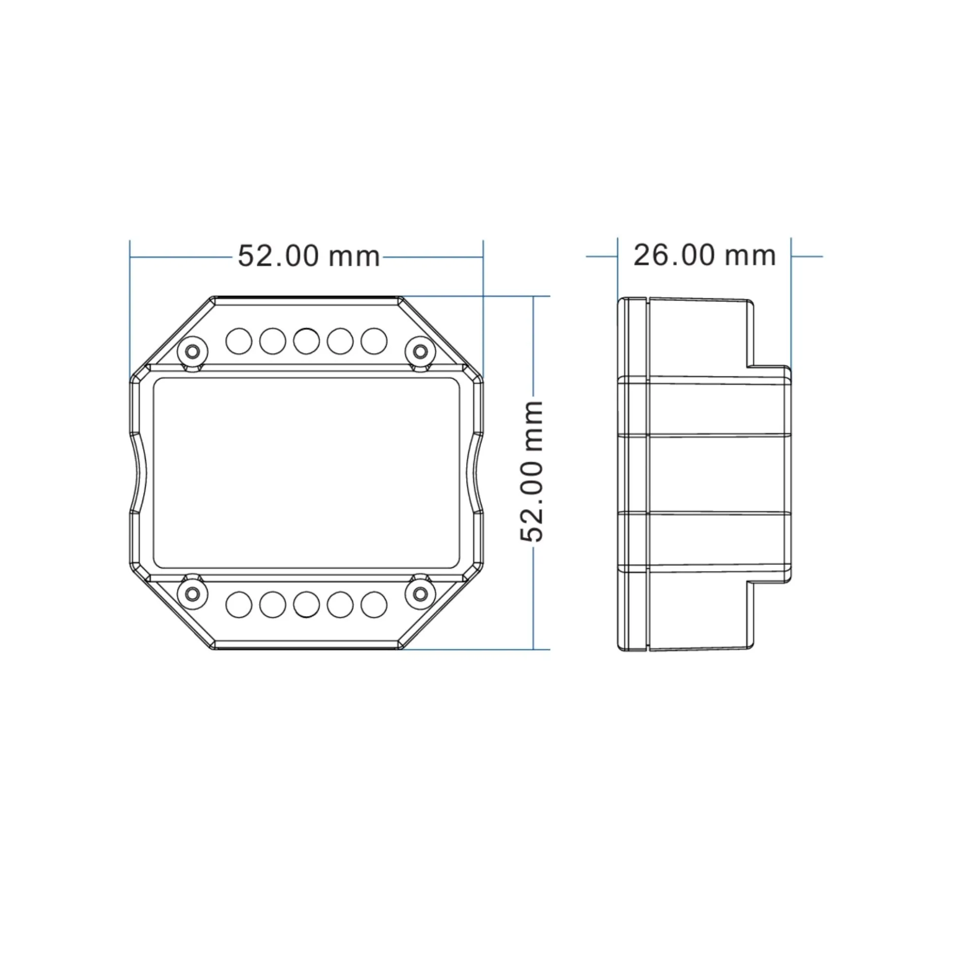 Controlador MINI - TRIAC - WiFi+RF - 100-240V AC - TUYA - Skydance