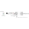 Controlador Monocolor / CCT / RGB / RGBW / RGB + CCT 12-48V DC - 5 en 1 - RF 2.4GHz - PUSH dimmer - Skydance