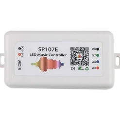 Controlador musical LED IC Pixel RGB/RGBW Bluetooth - 5-24V DC - 960 pixeles