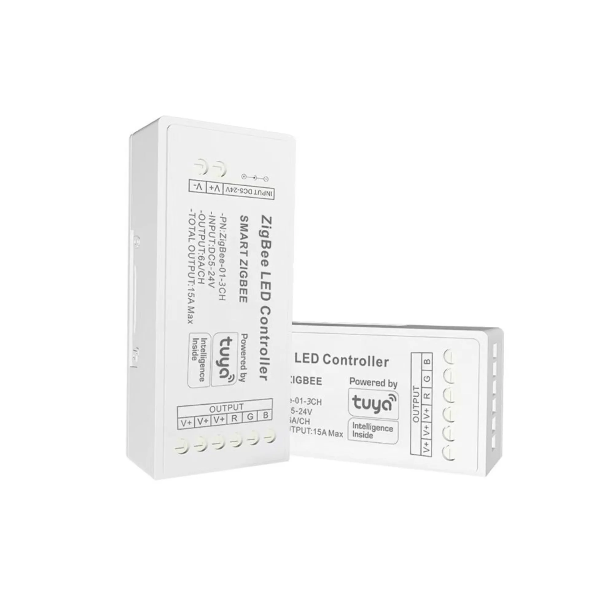 Controlador para tira LED RGB - 6A por canal - ZigBee/TUYA SMART