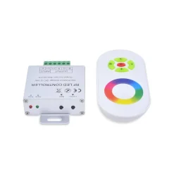 Controlador RGB 18A (6a/canal) 12/24V DC mando círculo RGB