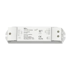 Controlador RGB / CCT / Monocolor 12-48V DC - 18A (6A/canal) - RF 2.4G - PUSH dimmer - Skydance