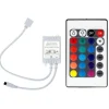 Controlador RGB 12V 6A (2a/ch) con mando IR 24 teclas