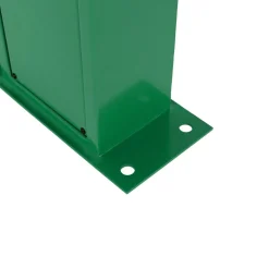 Cruz de farmacia LED monocolor verde - 50x50cm - Doble cara - Exterior