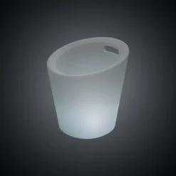 Cubitera LED RGBW - 6W - Ø 29 cm - Recargable