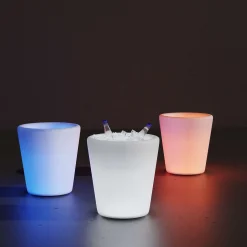 Cubitera LED RGBW - 6W - 29 x Ø 28cm - Recargable