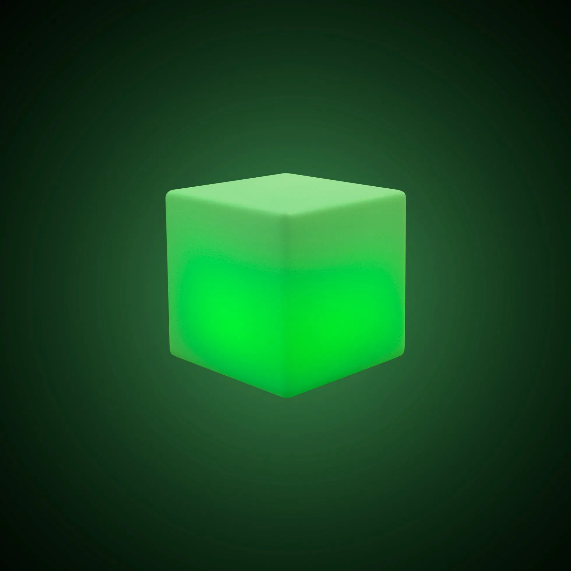 Cubo luminoso LED RGBW - 4W - Recargable