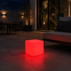 Cubo luminoso LED RGBW - 4W - Recargable