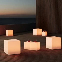 Cubo luminoso LED RGBW - 4W - Recargable