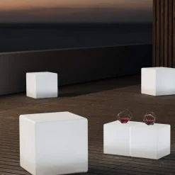 Cubo luminoso LED RGBW - 6W - Recargable
