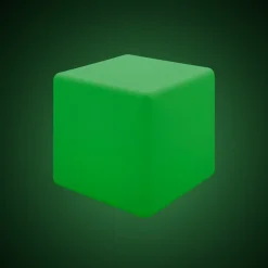Cubo luminoso LED RGBW - 6W - Recargable