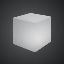 Cubo luminoso LED RGBW - 6W - Recargable