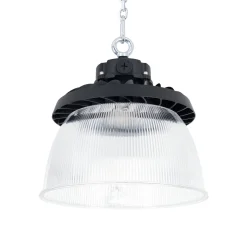 Difusor lumínico de policarbonato para campana LED industrial  B8155-150W - B8150-150 - Ángulo 90°
