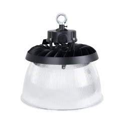 Difusor lumínico de policarbonato para campana LED industrial  B8155-150W - B8150-150 - Ángulo 90°