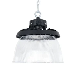 Difusor lumínico de policarbonato para campana LED industrial  B8155-150W - B8150-150 - Ángulo 90°
