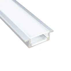 Difusor universal 16mm para perfil de aluminio Opal