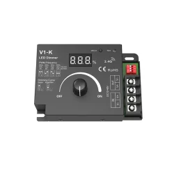 Dimmer manual PMW 12-48V DC - 20A -  RF 2.4GHz - Frecuencia y curva de regulación ajustables - Skydance