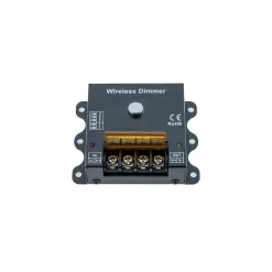 Dimmer PWM wireless de frecuencia y curva de regulación ajustables 12/24V 30A