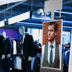 Display publicitario colgante LCD Full HD 55