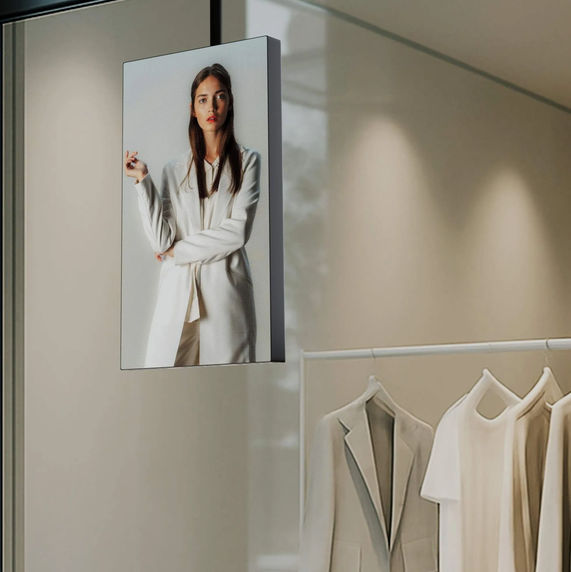 Display publicitario LED P2.5 - Full Color - 64 x 112cm - Indoor
