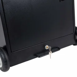 Display publicitario portátil 43'' para interior con ruedas y batería - LCD Full HD