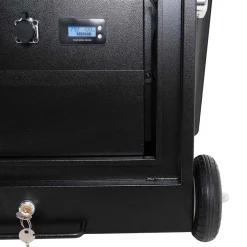 Display publicitario portátil 43'' para interior con ruedas y batería - LCD Full HD