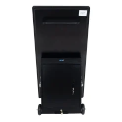 Display publicitario portátil 43'' para interior con ruedas y batería - LCD Full HD