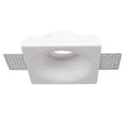 Downlight cuadrado de escayola 
