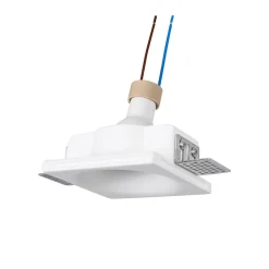 Downlight cuadrado de escayola 