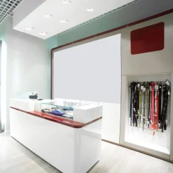 Downlight cuadrado de escayola - Trimless - 1 x GU10