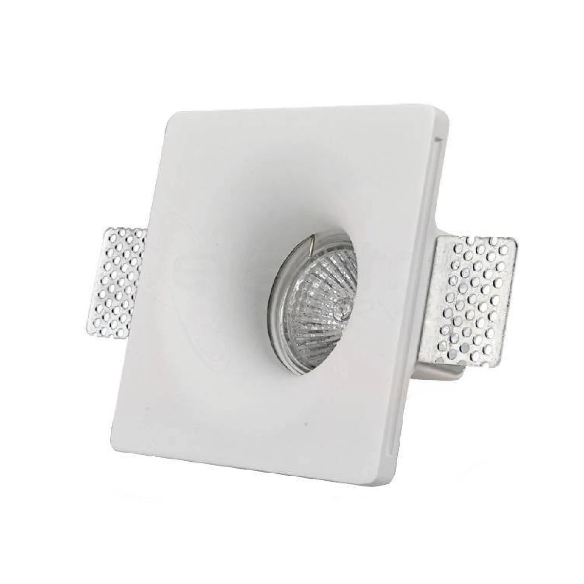 Downlight cuadrado de escayola - Trimless - 1 x GU10