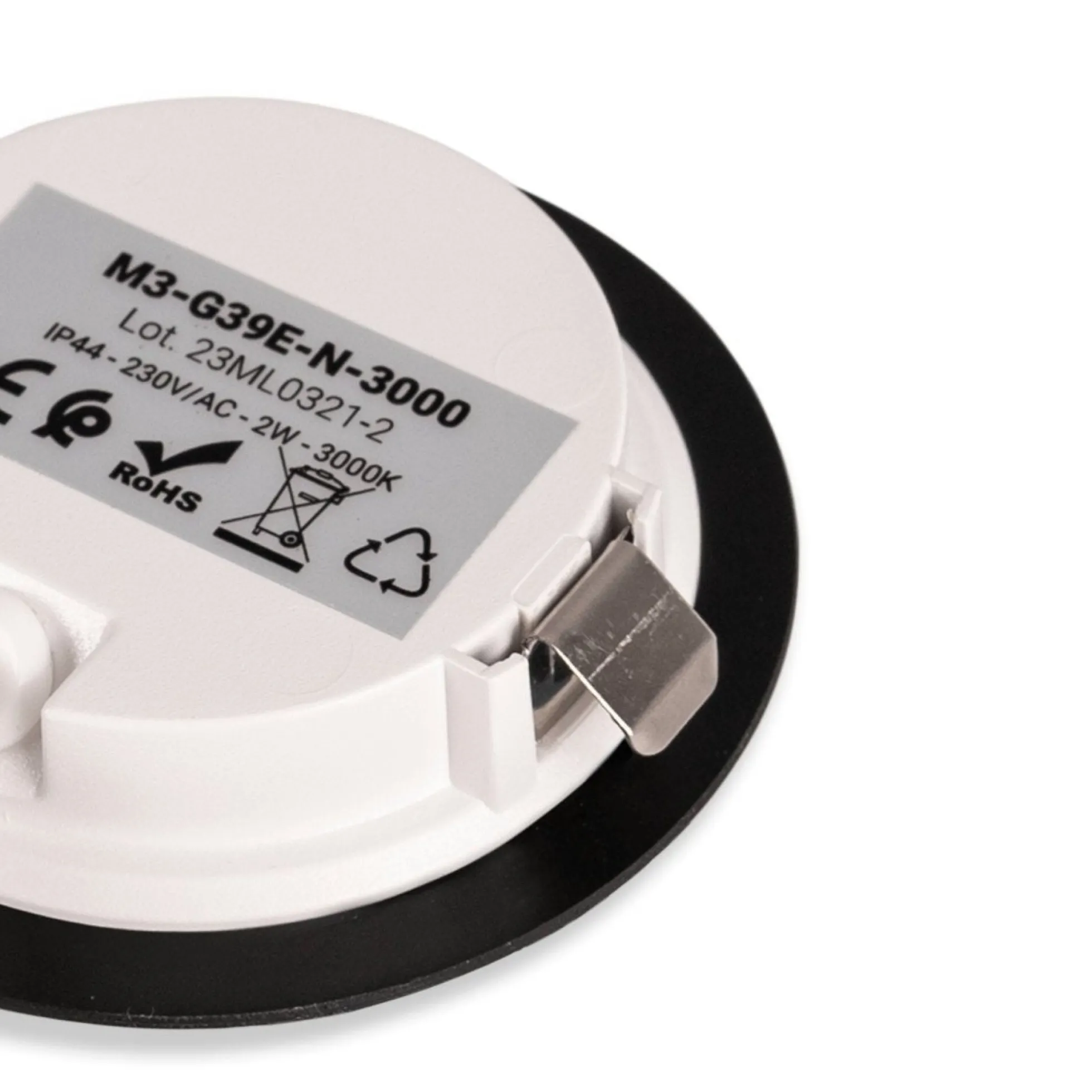 Downlight LED bajo mueble empotrable 2W 220V AC - IP44
