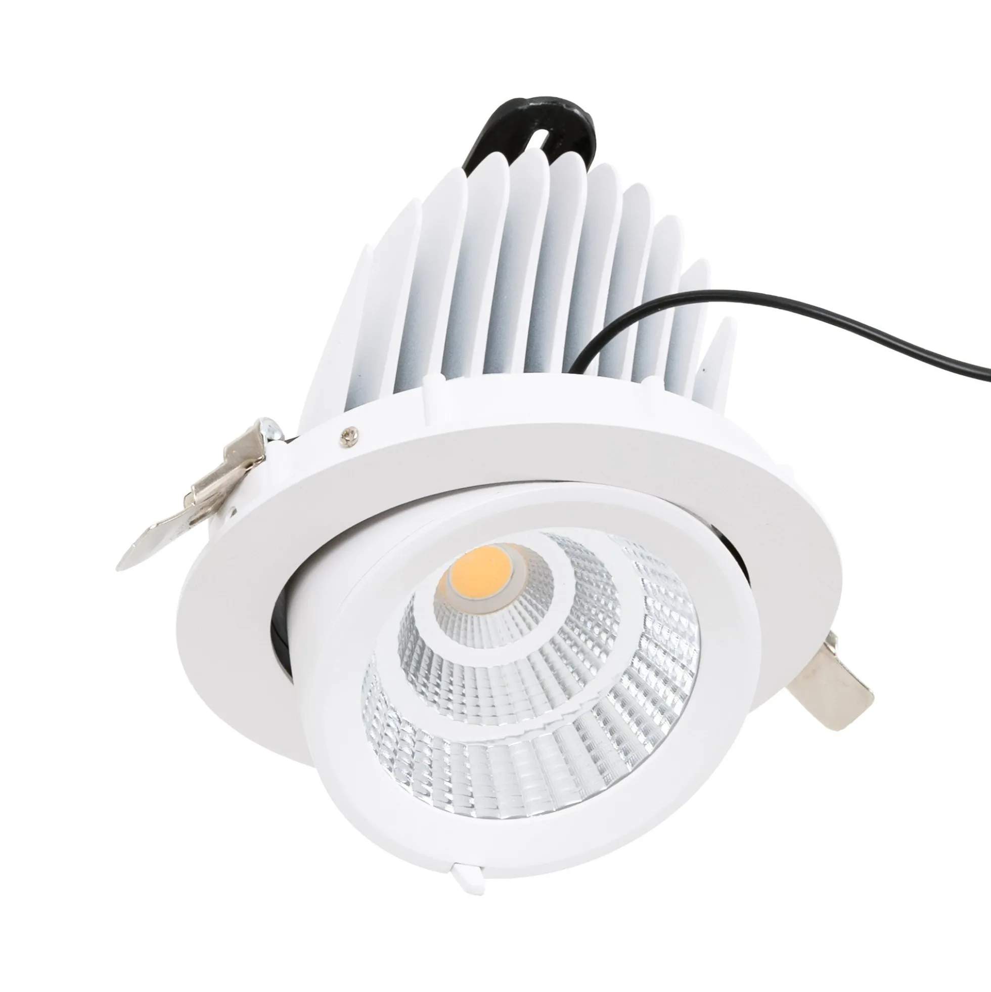 Downlight LED basculante empotrable - Chip especial para joyerías - 40W