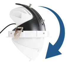 Downlight LED basculante empotrable - Chip especial para joyerías - 40W