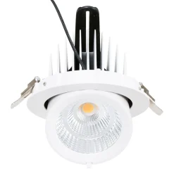 Downlight LED basculante empotrable - Chip especial para oro y vino - 40W
