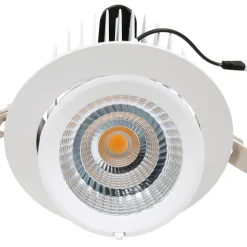 Downlight LED basculante empotrable - Chip especial para oro y vino - 40W