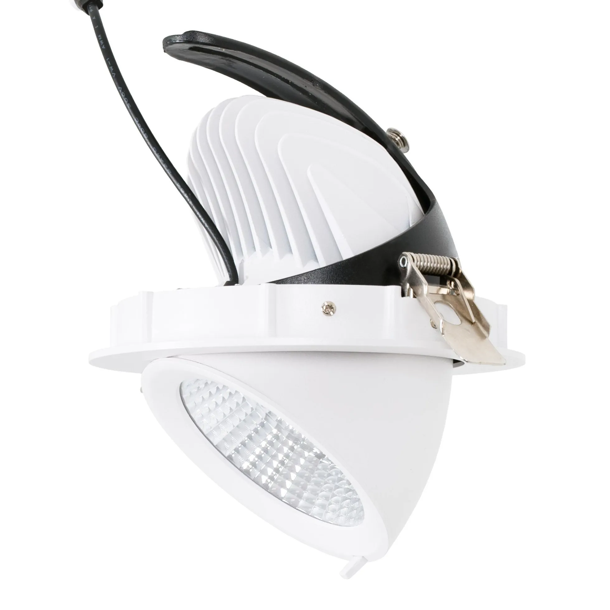 Downlight LED basculante empotrable - Chip especial para panaderías - 40W