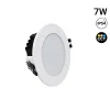 Downlight LED circular empotrable - CCT - 7W - Corte Ø 95 mm - IP54