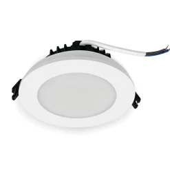 Downlight LED circular empotrable - CCT - 7W - Corte Ø 95 mm - IP54