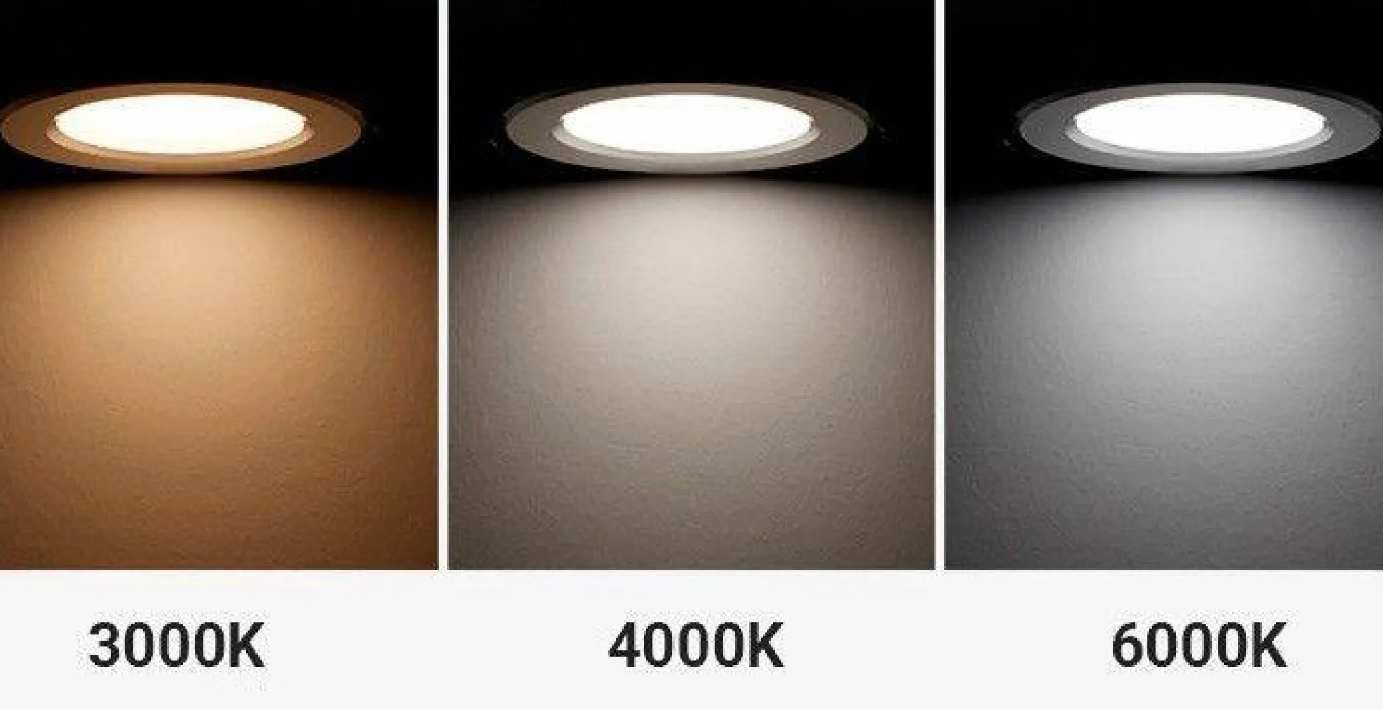 Downlight LED circular empotrable 6W - Corte Ø95mm