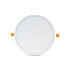 Downlight LED circular empotrable - Diámetro de corte ajustable: Ø 50 a 205 mm - 20W