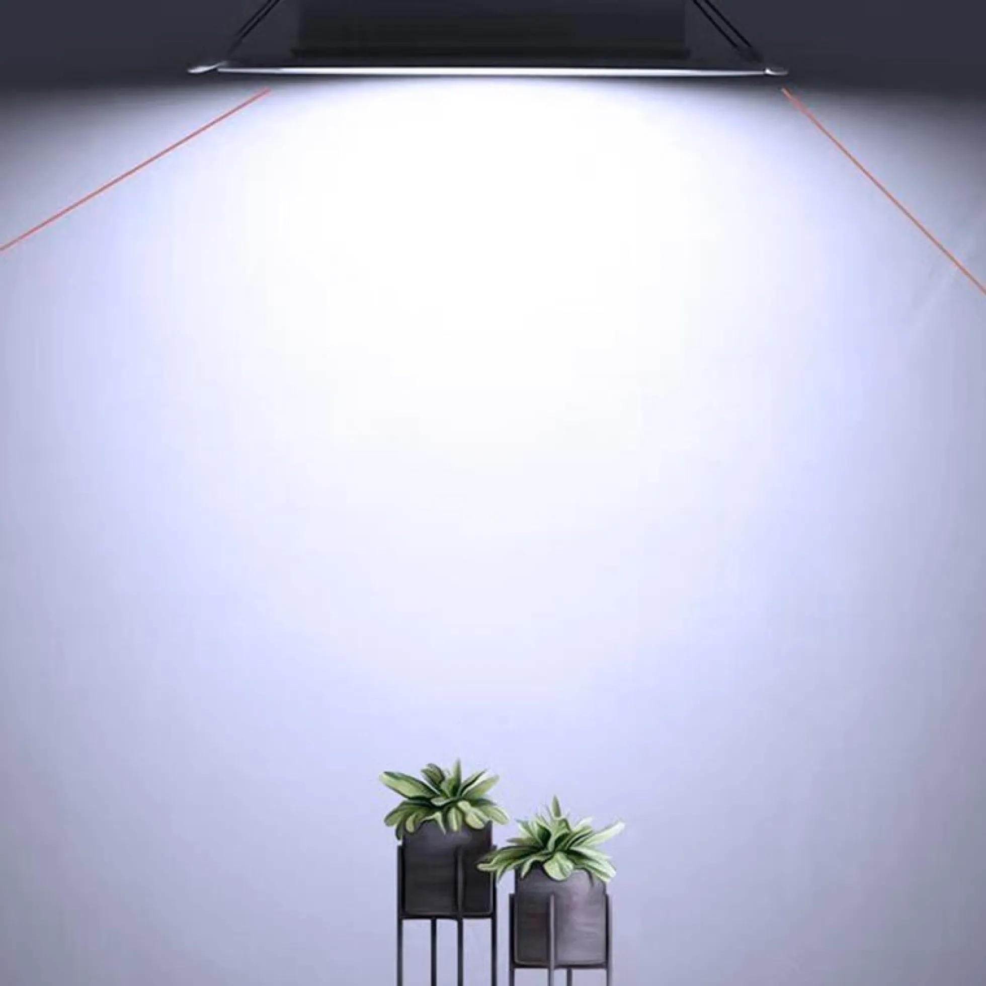 Downlight LED circular empotrable 25W - Uso profesional - Ø190 mm