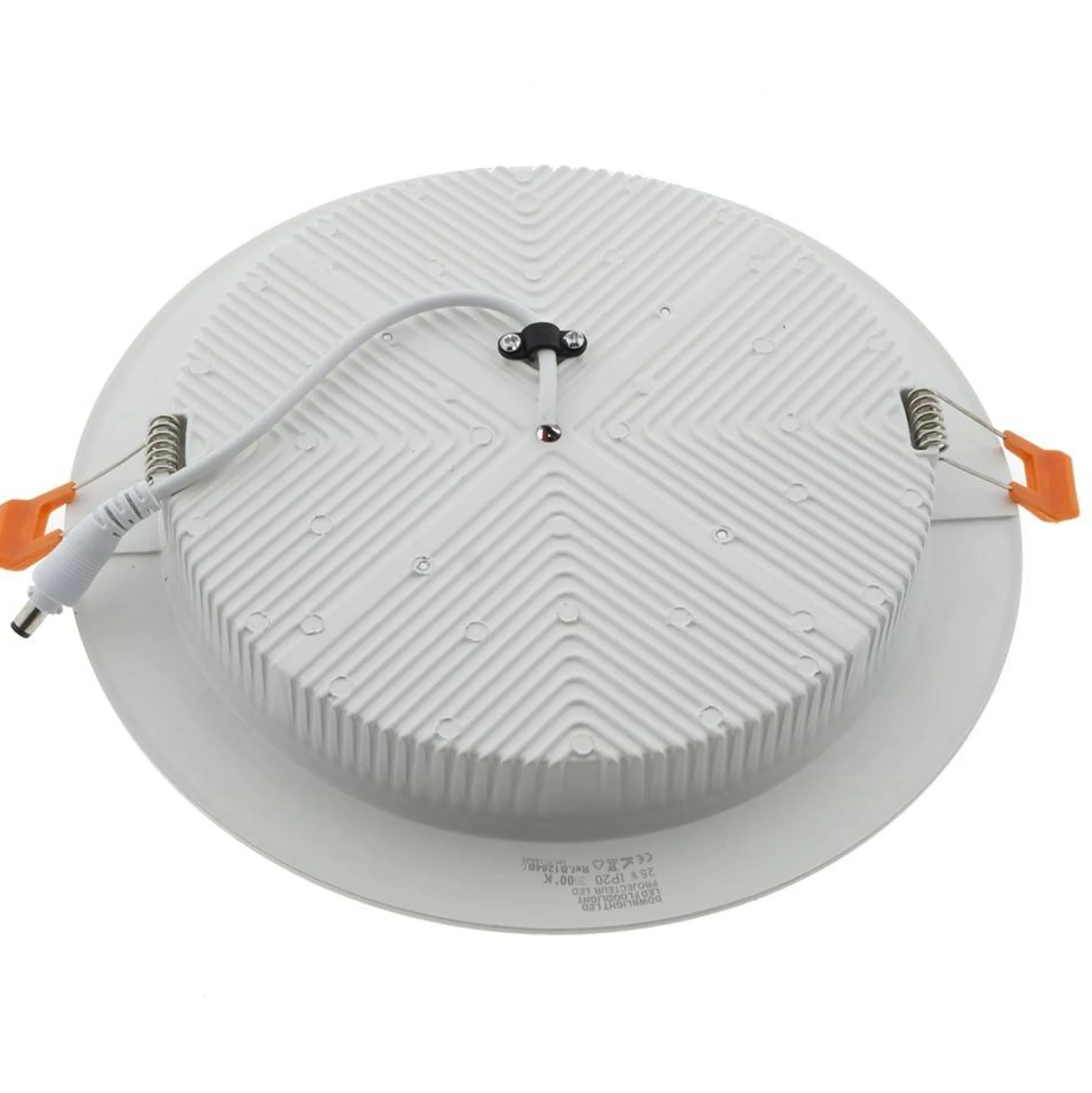 Downlight LED circular empotrable 25W - Uso profesional - Ø190 mm