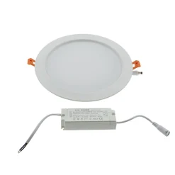 Downlight LED circular empotrable 25W - Uso profesional - Ø190 mm