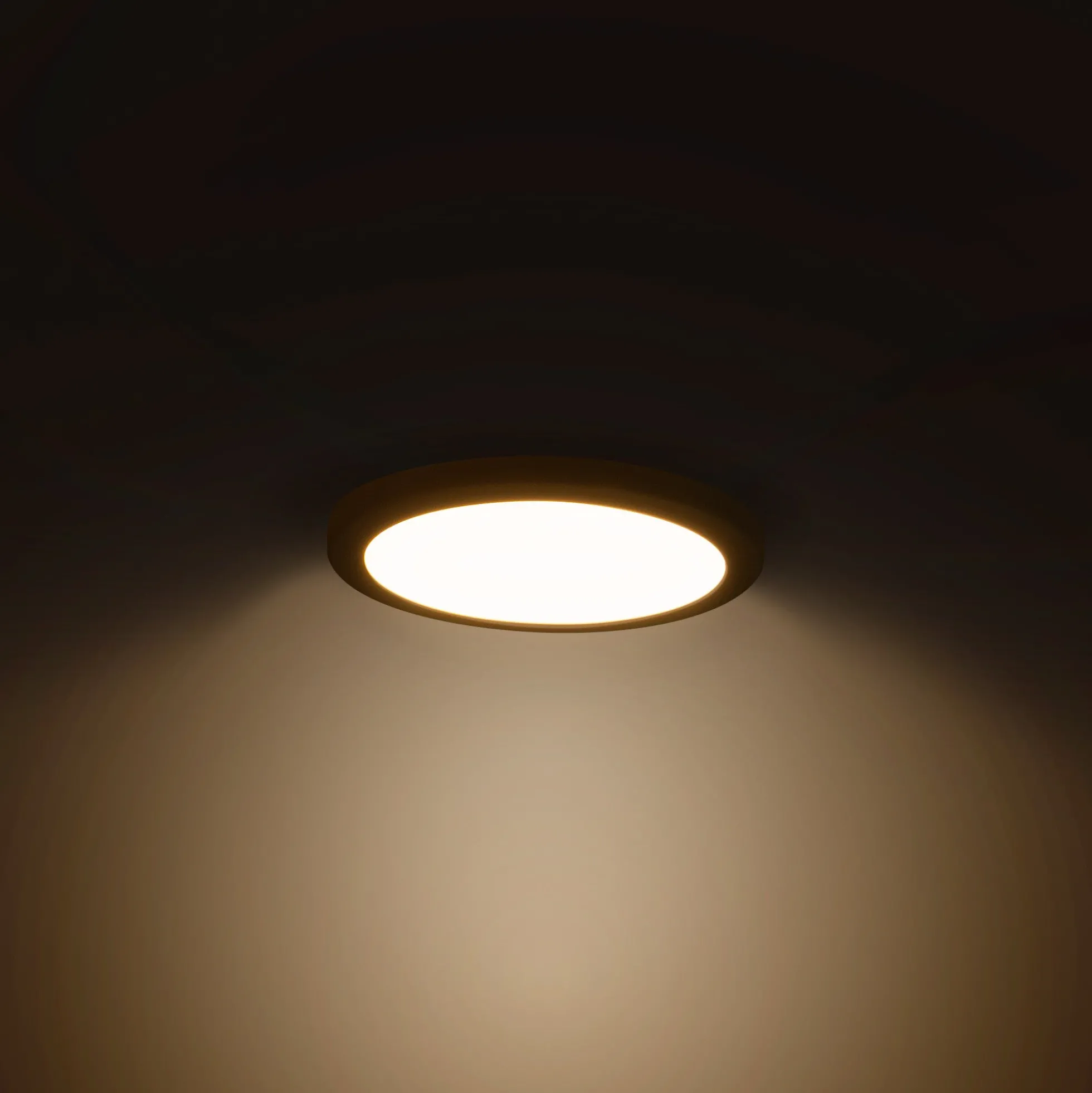 Downlight LED circular empotrable 8W - Diámetro de corte ajustable: Ø 50-90mm